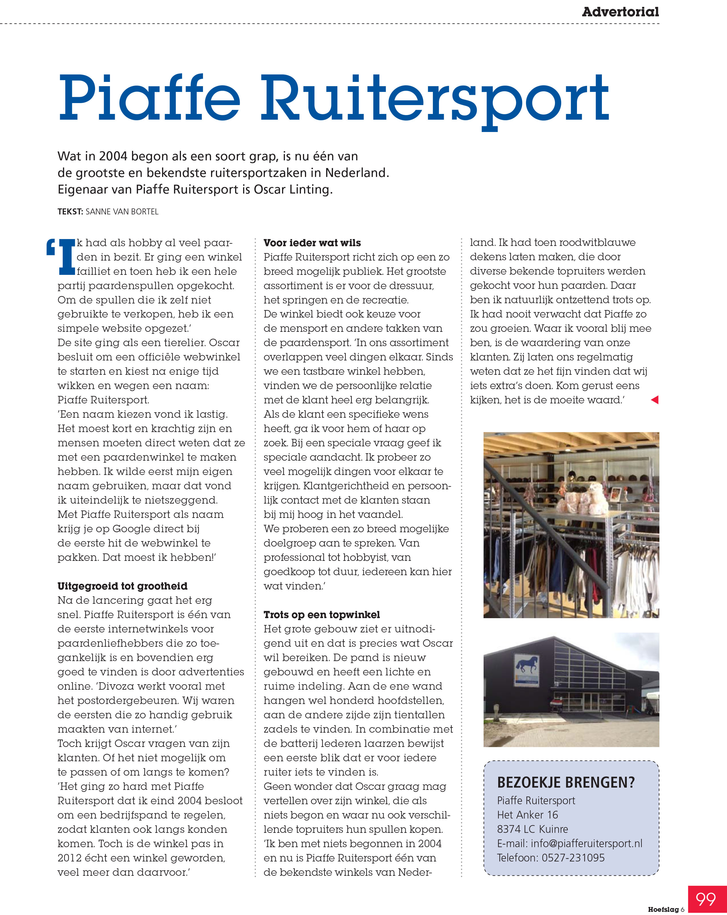 Advertorial_Piaffe